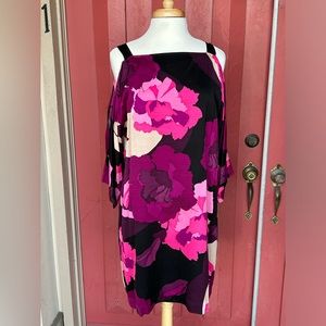 Trina Turk Baracoa Laurel Floral dress.